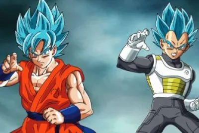 Goku y vegeta Blue