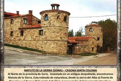 MATUTE DE LA SIERRA (SORIA) â€“ CASONA SANTA COLOMA