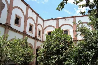 Patio del Museo Pedro Coronel, Ciudad Zacatecas.