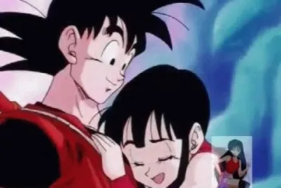 goku y milk amor
