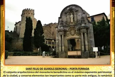 SANT FELIU DE GUIXOLS (GERONA) â€“ PORTA FERRADA
