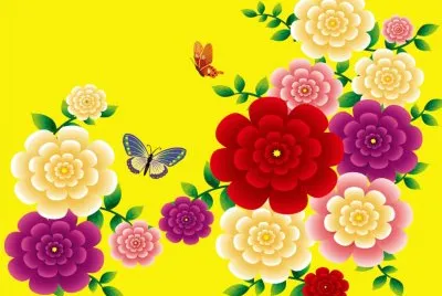 èŠ±èˆ‡è´è¶ jigsaw puzzle