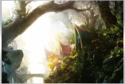 PAISAJE DE FANTASIA jigsaw puzzle