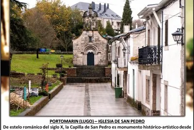 PORTOMARIN (LUGO) â€“ IGLESIA DE SAN PEDRO jigsaw puzzle