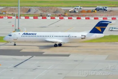 Alliance Airlines Fokker 100 Australia jigsaw puzzle