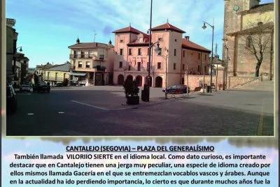 CANTALEJO (SEGOVIA) â€“ PLAZA DEL GENERALÃSIMO jigsaw puzzle