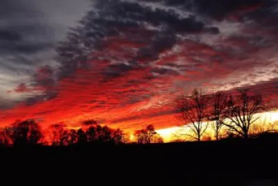 Ciel en feu