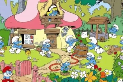 PITUFOS jigsaw puzzle