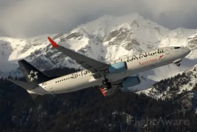 Austrian Airlines Boeing 737-800 Austria