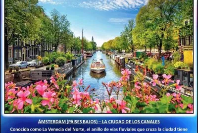 ÃMSTERDAM (PAISES BAJOS) â€“ LA CIUDAD DE LOS CANALES