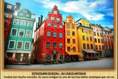 ESTOCOLMO (SUECIA) â€“ SU CASCO ANTIGUO jigsaw puzzle