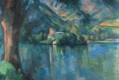 CÃ©zanne lac d 'Annecy
