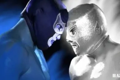 BLUE DAMON vs EL SANTO