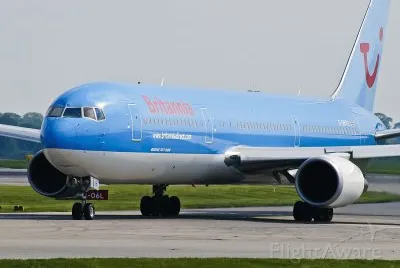 Britannia Airways Boeing 767-300 Reino Unido