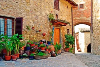 Montefioralle-Toscana jigsaw puzzle