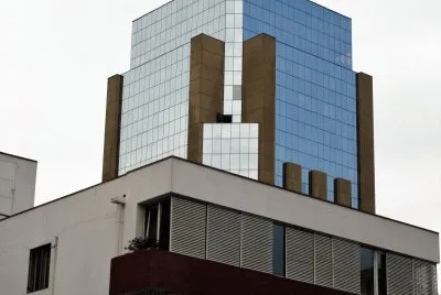 Edificio en Santiago de Chile.