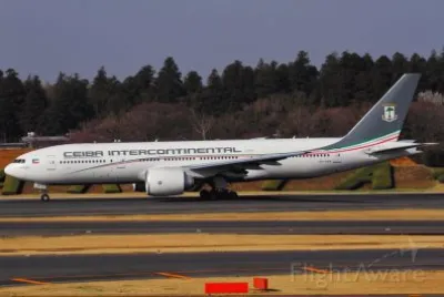 Ceiba Intercontinental Boeing 777-200LR/F Guinea E
