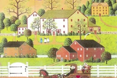 village jigsaw puzzle