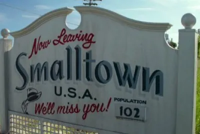 Small Town Sign
