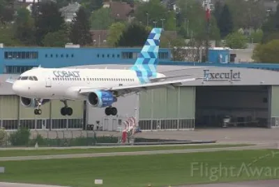 Cobalt Air Airbus A319 Chipre