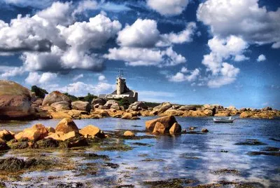 nuages et mer