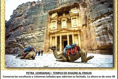 PETRA  (JORDANIA) â€“ TEMPLO DE KHAZNE AL FIRAUN
