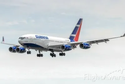 Cubana de Aviacion Ilyushin Il-96 Cuba