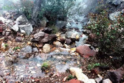 boot springs frosty morning