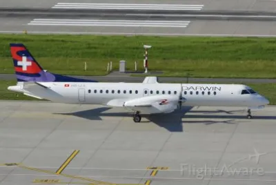 Darwin Airline Saab 2000 Suiza