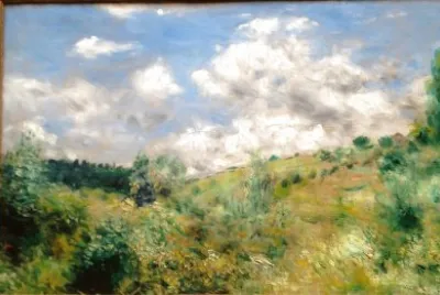 renoir paysage vert