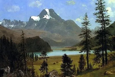 Bierstadt en montagne