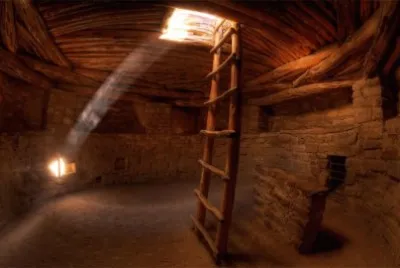 CO - Mesa Verde NP - Inside a Kiva