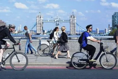 Bicicletas em Londres jigsaw puzzle