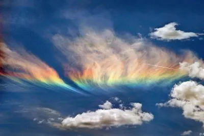 Fm airliner - Spectacular Rainbow