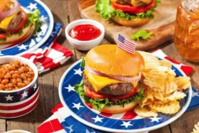American Burger jigsaw puzzle