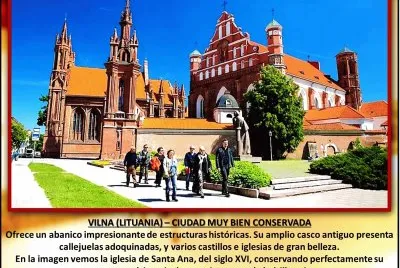VILNA (LITUANIA) â€“ CIUDAD MUY BIEN CONSERVADA