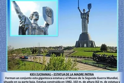 KIEV (UCRANIA) â€“ ESTATUA DE LA MADRE PATRIA