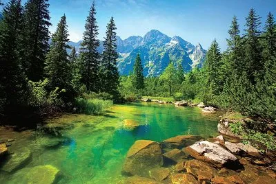 ruisseau montagnard en Slovaquie