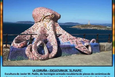 LA CORUÃ‘A â€“ ESCULTURA DE Â¨EL PULPOÂ¨