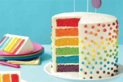 rainbow cake
