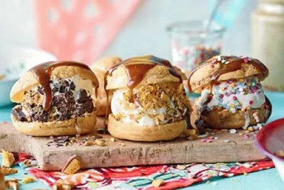 Profiterole Ice Cream