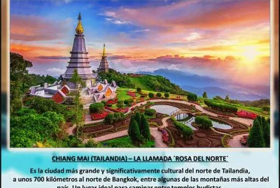 CHIANG MAI (TAILANDIA) â€“ LA LLAMADA Â´ROSA DEL NORTE`