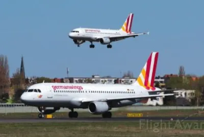 פאזל של Germanwings Airbus A20  Alemania