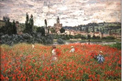 Monet coquelicots