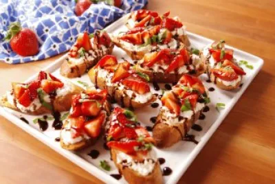 Strawberry Bruschetta