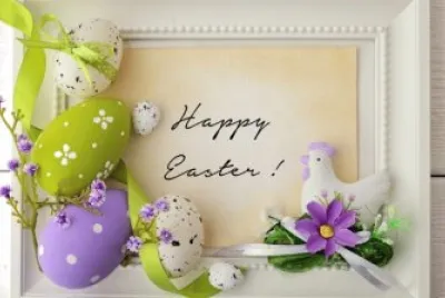 Cute Easter Frame-Craft Art