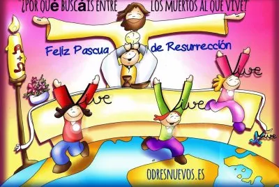 FELIZ PASCUA DE RESURRECCIÃ“N