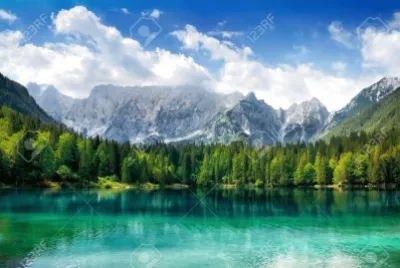 lac turquoise lake district jigsaw puzzle