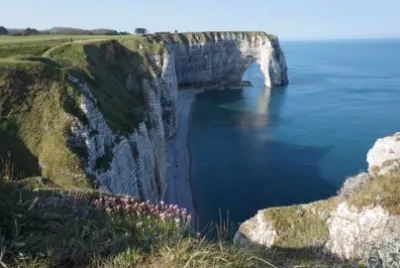 Etretat falaises