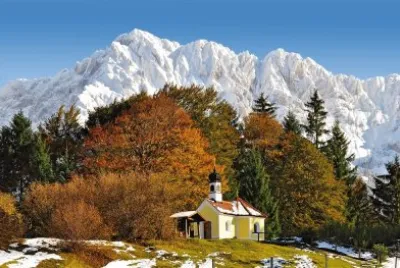 Capilla en el Tirol austriaco